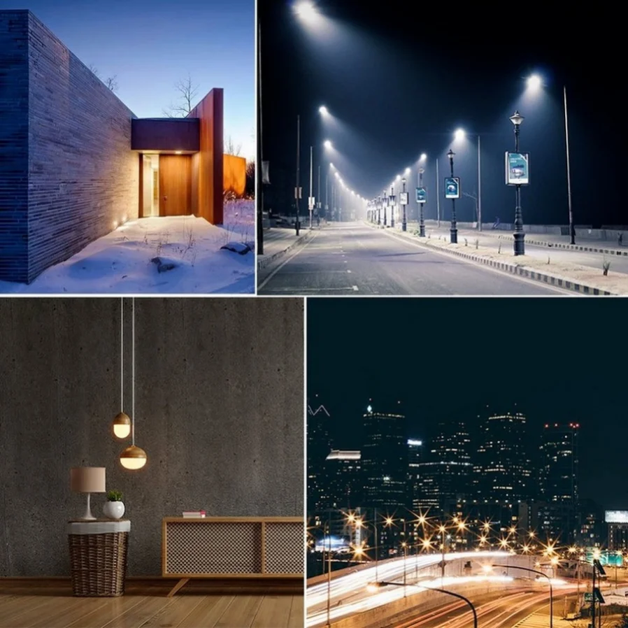 E27 LED Light control Sensor Light Bulb 15W 12W 9W 7W AC85-265V Day Night Light Auto ON OFF Patio Porch Smart Lamp For Garden