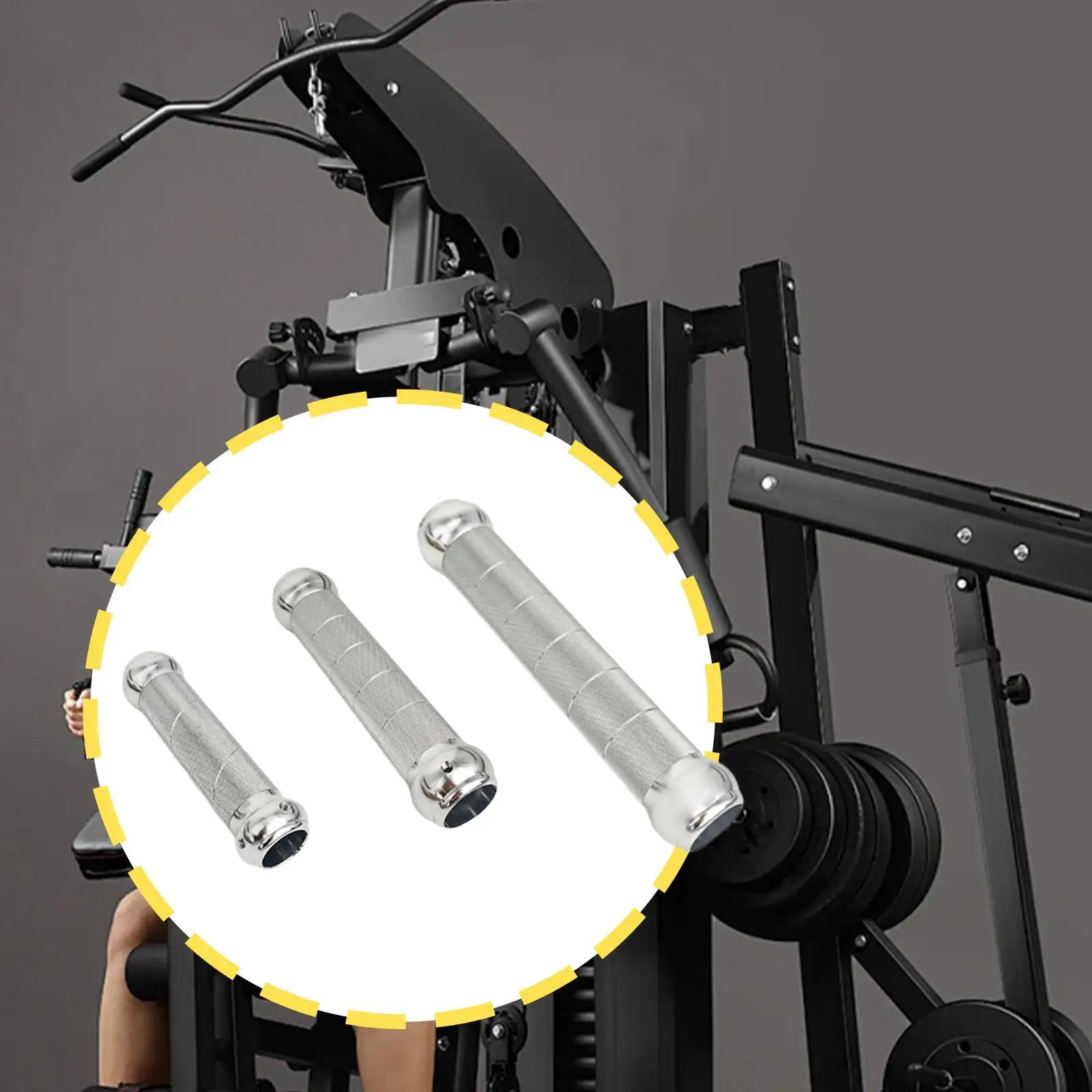 

Aluminum Alloy Handle Replacement for Strength Training Workout Adults