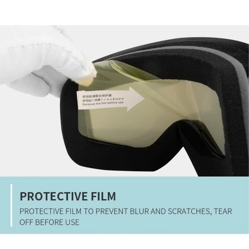 

Fog Resistant Skiing Snowboarding Goggles Snow Goggles Motorcycle Goggles 4XBB