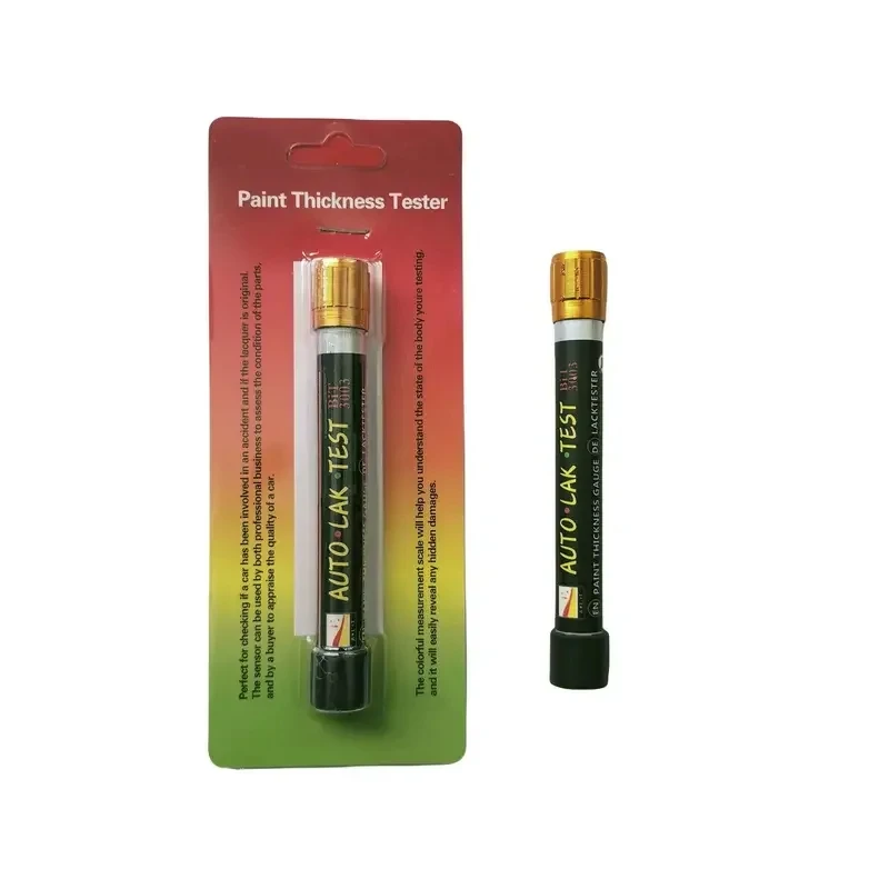 اختبار طلاء السيارات أداة قياس السمك متر قياس الطلاء التلقائي تحقق اختبار الطلاء مع مقياس طرف مغناطيسي #4