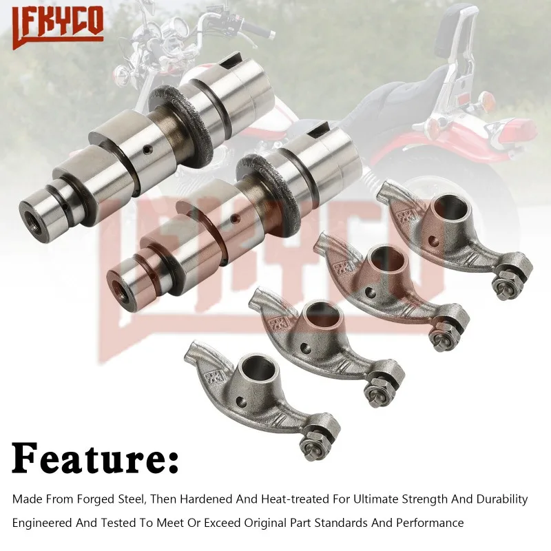 Motorcycle Racing Camshaft Tilting Rocker Swing Arm Cam Shaft for Yamaha XV250 XV 250 Virago V-Star 250 1988-2010 XV125 Swingarm