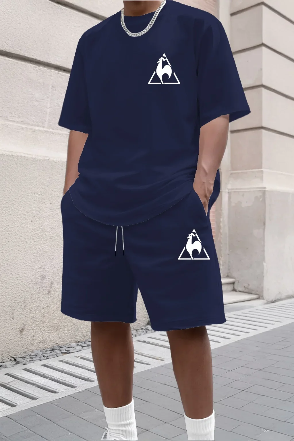 Zomer Set Jongens Korte Mouwen T-shirt Shorts - alternate angle
