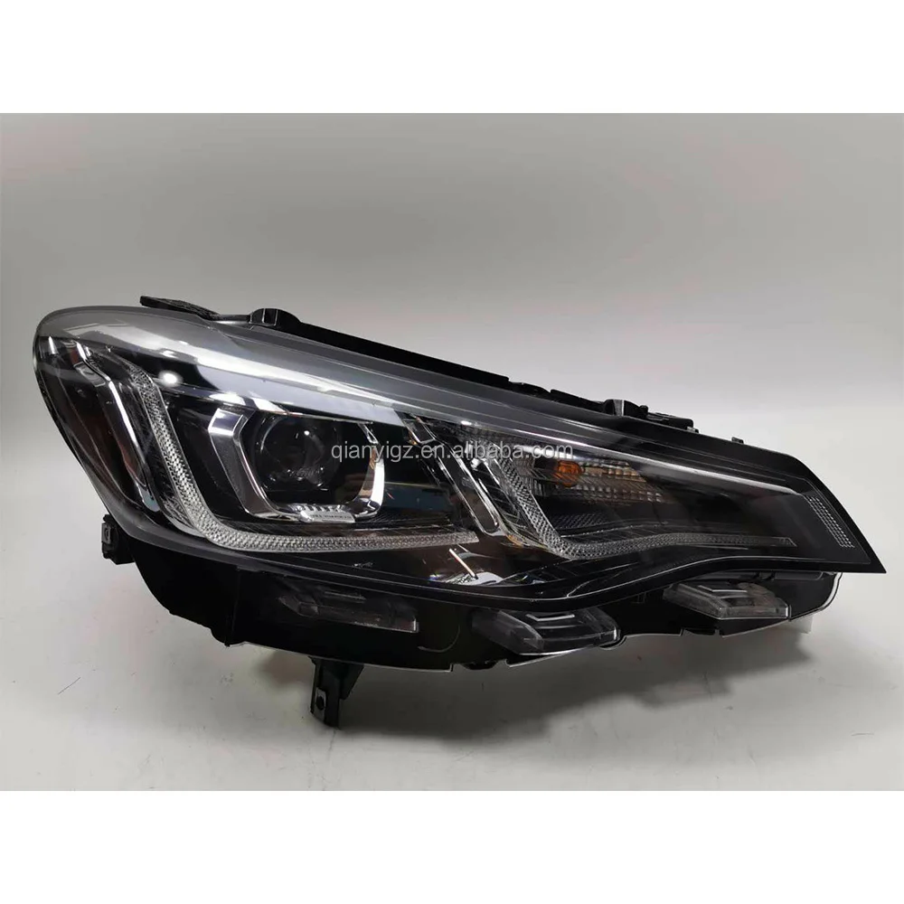 Compatible Chevrolet Kluzer Headlight Assembly LED Headlamp 12V 6000K High Configuration Matrix Projector Lens 4000 Lumens H4
