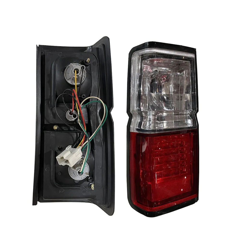 Car LED Taillight Brake Light For Nissan Jeep Terrano D21 A Pair of Crystal White and Smoked Color 1987 to 1995