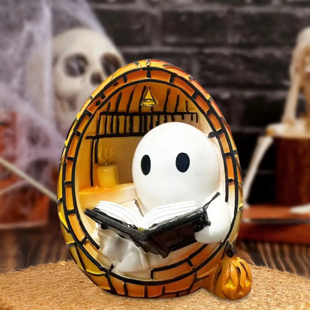 

Ghost Lamp Halloween Decoration Ghost Themed Bathroom Light Spooky Ghost Night Light for Halloween Party Decor for Bedroom