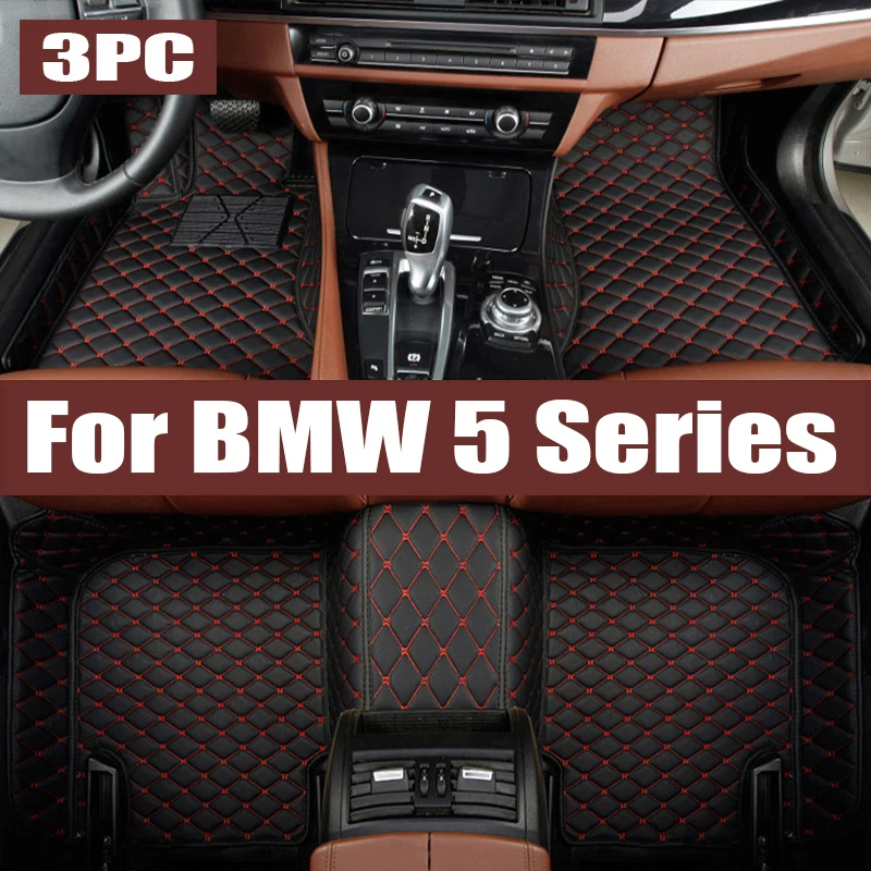 

For BMW 5 Series F10 G30 G38 2010-2023 530e Car All-Weather TPE Non-slip Foot Mats Odorless Pad Waterproof Tray Mat trunk mat