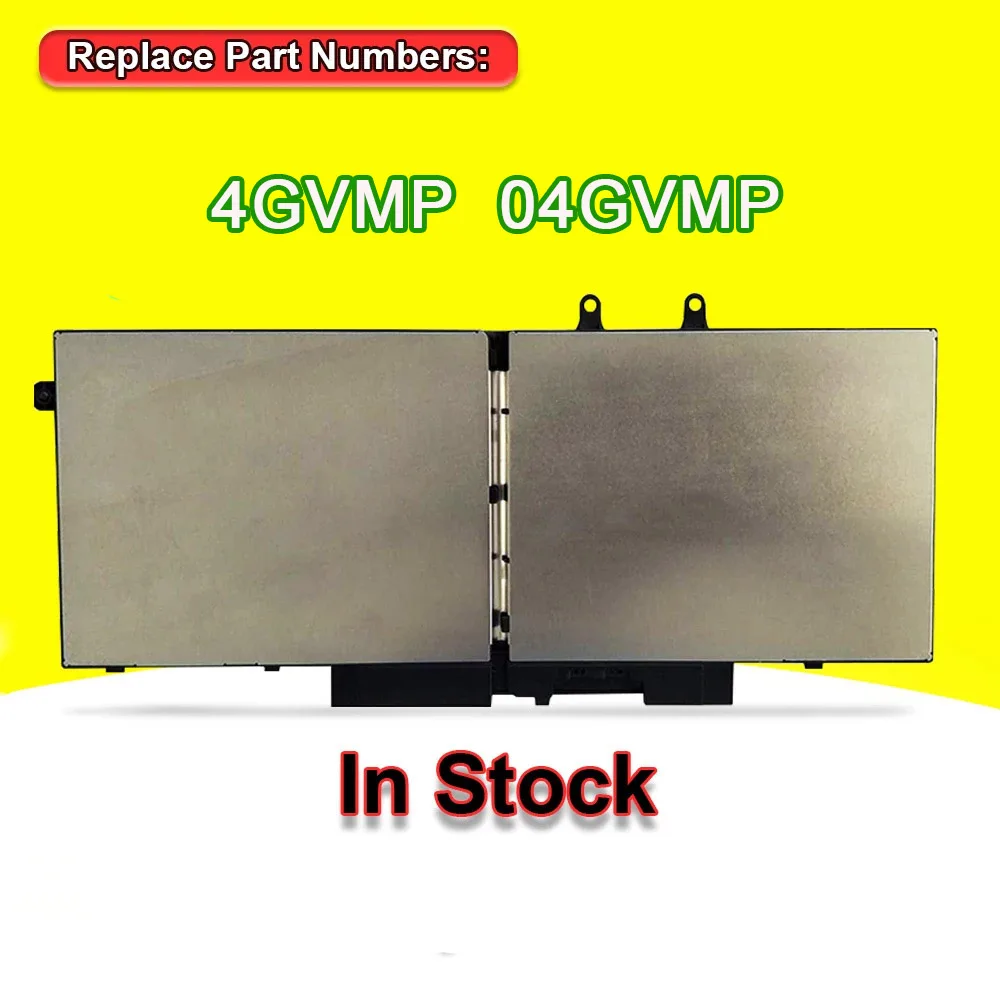 4GVMP Laptop Battery For DELL Latitude 5400 5500 5401 5410 5411 5501 5510 Precision 3540 3550 Inspiron 7590 7591 2-in-1 68Wh