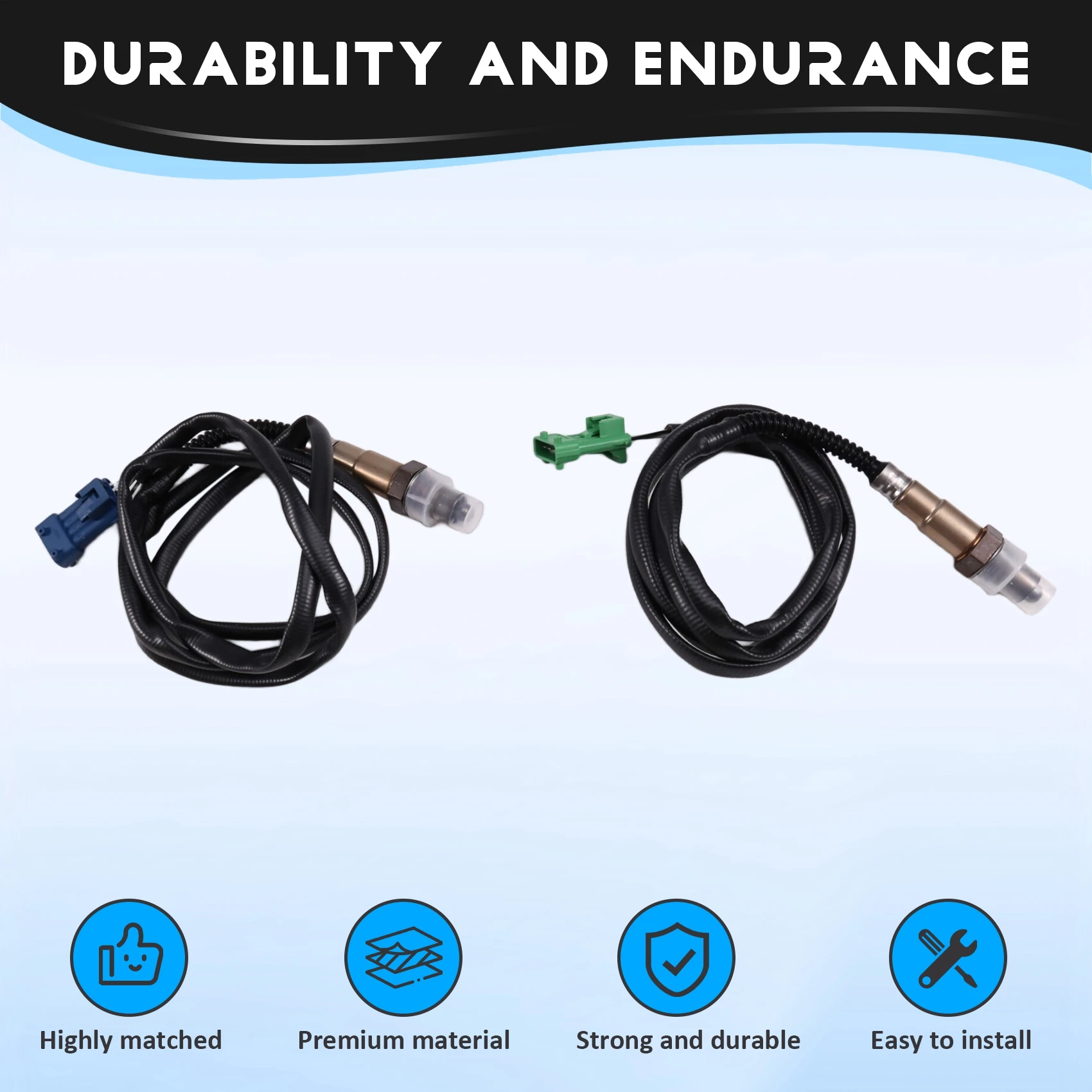 

New 0258006029 0258006026 1628HV Lambda O2 Oxygen Sensor For CITROEN 206 1.4 301 307 308 406 607 807 1.6