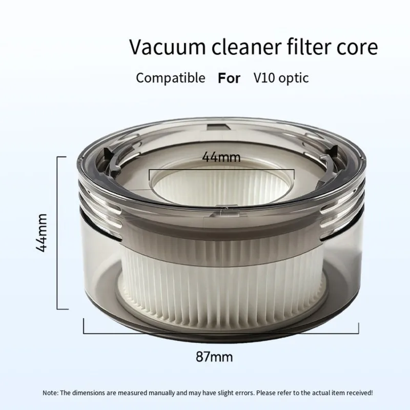 A76G Replacement Filter Kit for Dyson V10 Konical V10 Optic Auto-Empty Dok Vacuum Cleaner 4 Pack Washable High-Density Filters