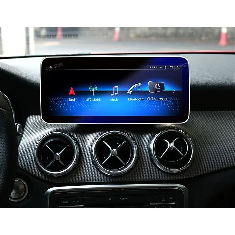 Navihua 10.25 Inch Android Car DVD Player Multimedia Auto Radio Stereo GPS Navigation System for Benz GLA A CLA 2016-2018