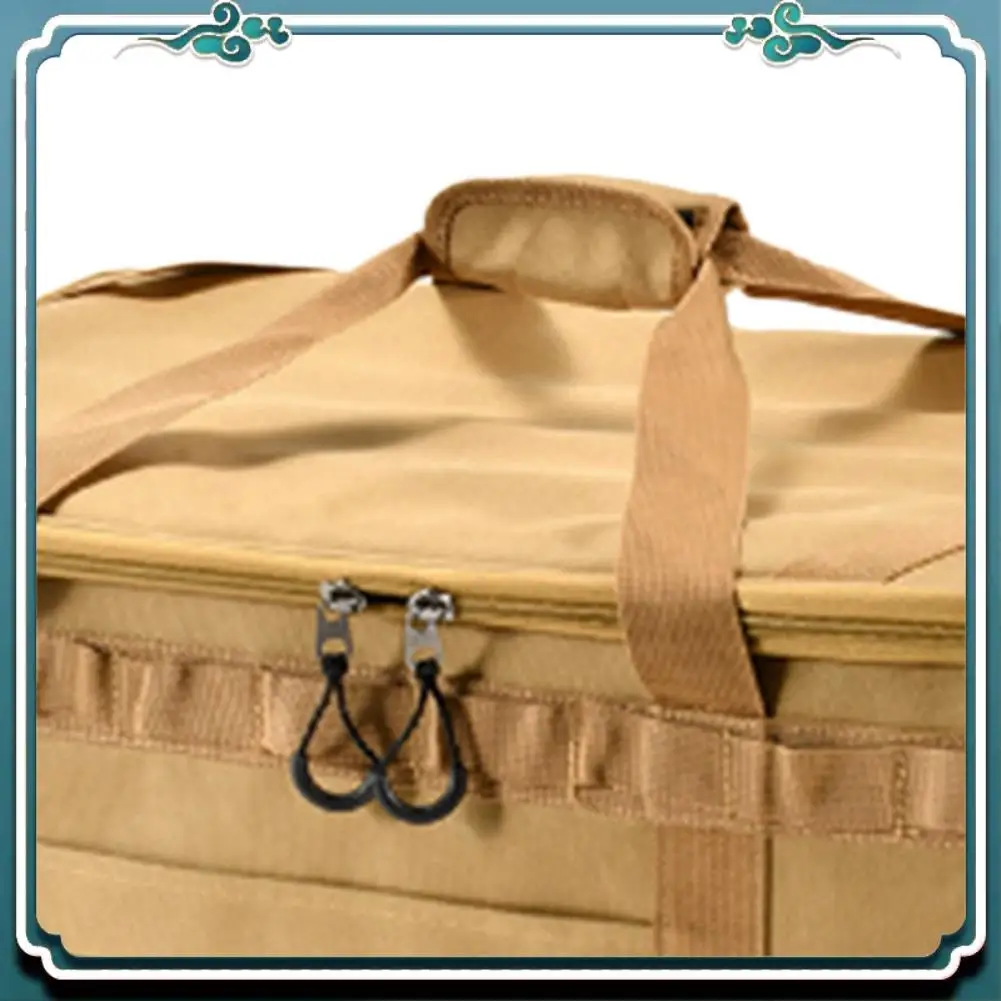

Reliable Large Zipper Camping Bag Anti-Crash Stove Cookware Carrying Bag Multifunctional Camping Accessories Storage Organizer