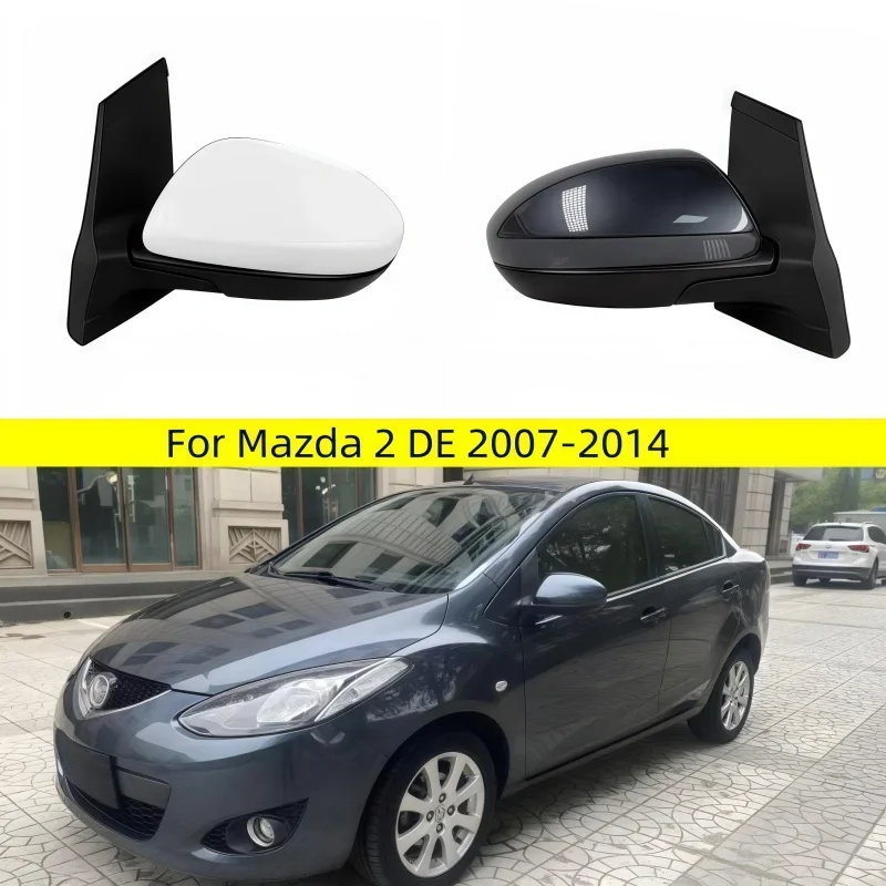 

Поп-автомобильное наружное зеркало заднего вида в сборе для Mazda 2 DE 2007 2008 2009 2010 2011 2012 2013 2014