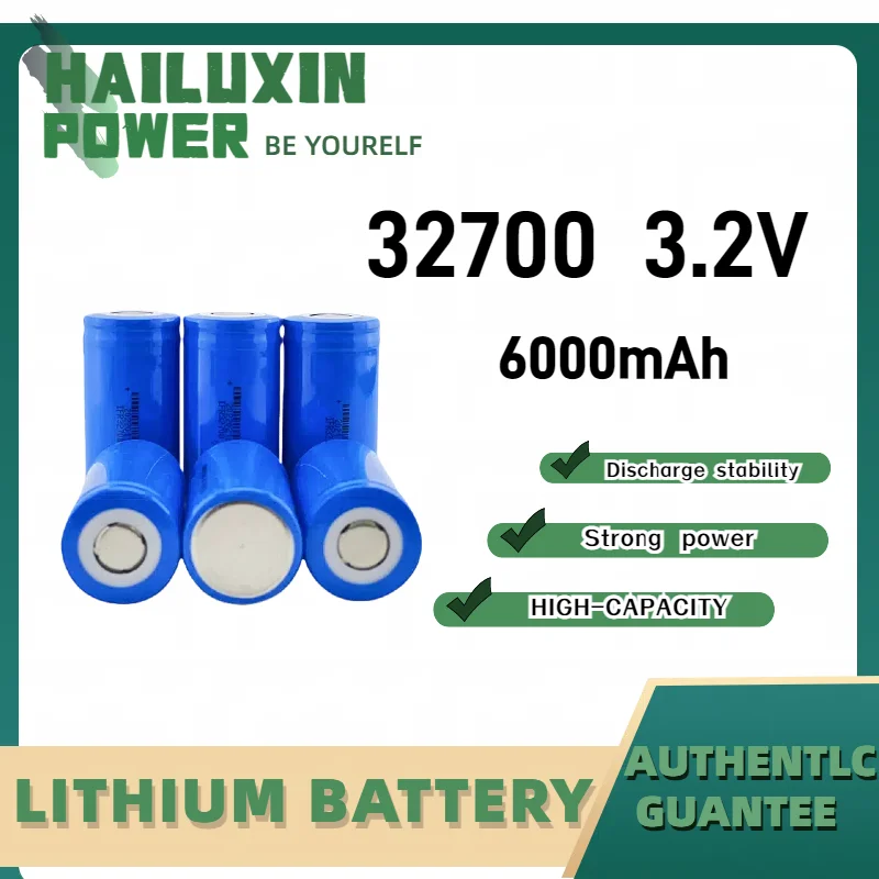 

32700 5500~6000mAhLithium iron phosphate battery large current electric vehicle solar lamp power battery