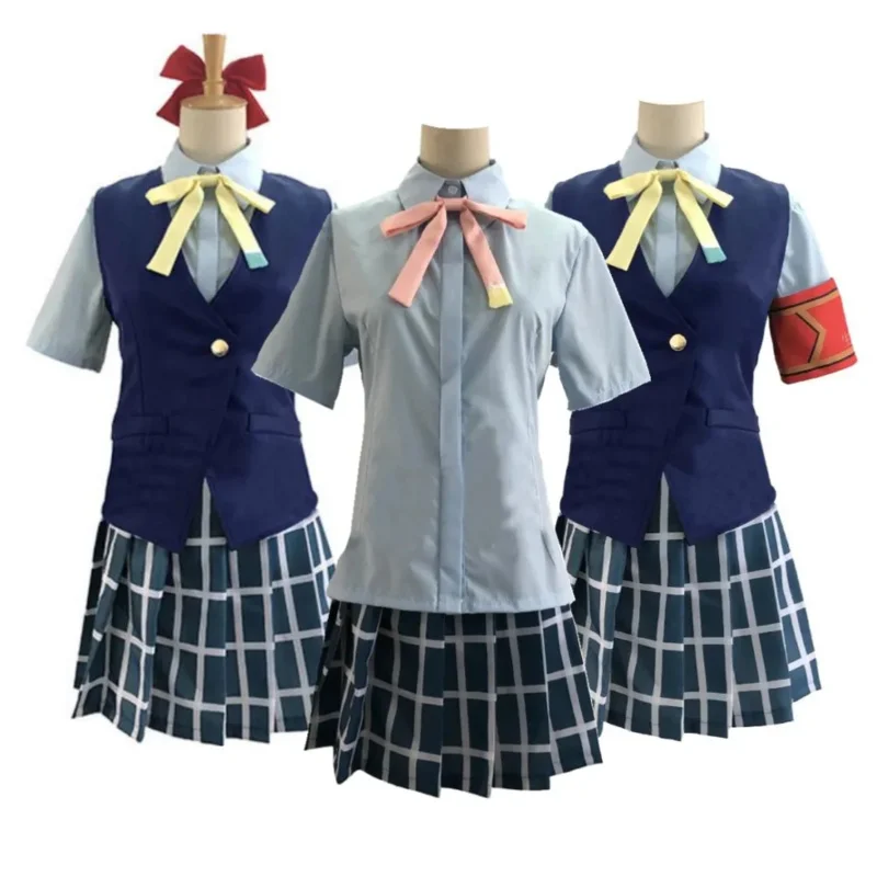 Anime Takasaki Yu ousaka Osaka Shizuku Mifune shioriko LoveLive love! Nijiasaki High School Idol club cosplay costume suit