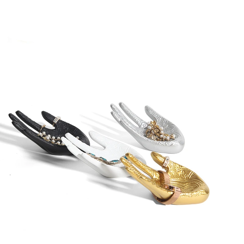 Mão Jóias Display Stand, Anel, Colar, Pulseira, Ring Rack, Suporte, Hot