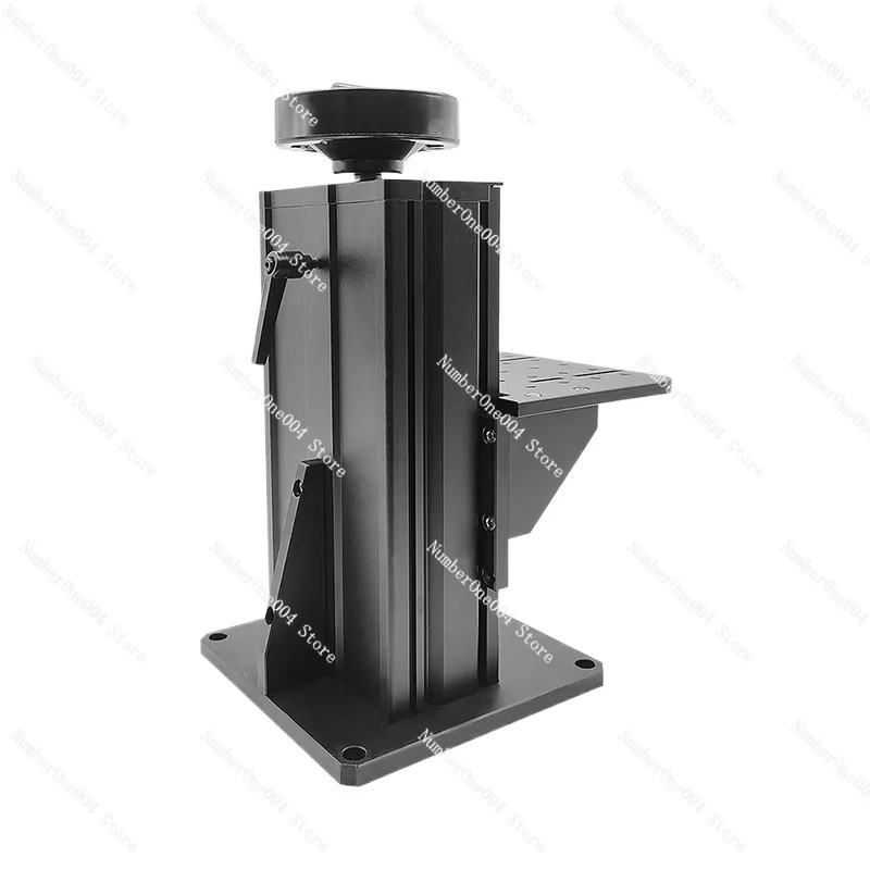 Applicable to Optical experiment lifting platform aluminum alloy column T-shaped screw manual lifter Z-axis displacement