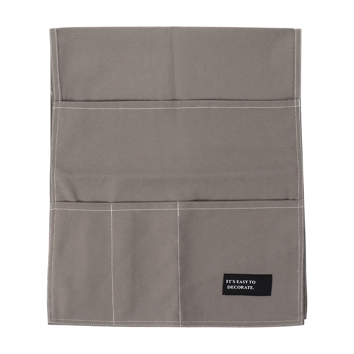 

1Pcs Remote Control Storage Bag Cotton Fabric Sofa Armrest Organizer Multi Pocket Sundry Bag for Phone Bedside Storage