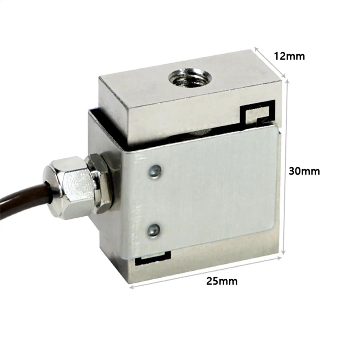 

Датчик тензодатчика Mini S Тип для проверки напряжения, силы сжатия, веса, с кабелем для небольшого пространства 10 кг