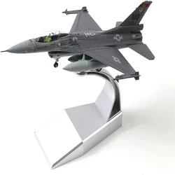 1/100 F-16C Fighting Falcon Combat Aircraft Model Metal Die-Cast Aircraft Jet Kit Fighter Aircraft Model Home Decoration For Col