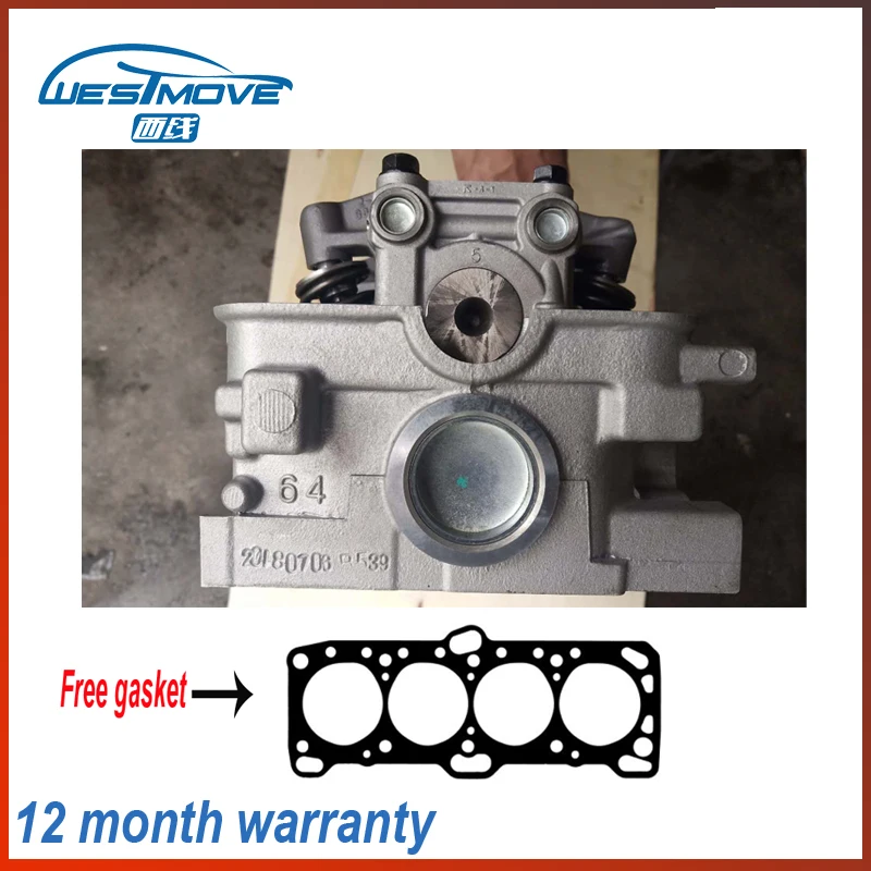 مجموعة رأس الأسطوانة الكاملة لمحرك 4g64 لسيارة ميتسوبيشي شوغون بيك اب سبيس واغن مايتي ماكس 2.4 لتر 8 فولت 85-92 #5