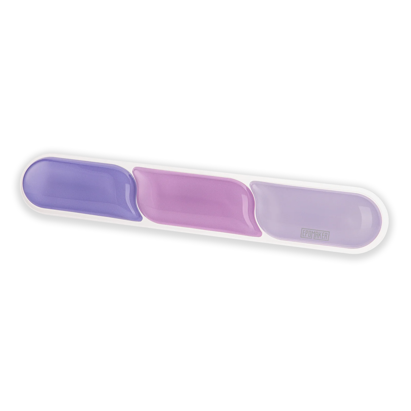 2PCS EPOMAKER CloudGel Waterproof Silicone Wrist Rest(With Logo/Without Logo) for Keyboard & Mouse with Anti-Slip Rubber Bottom view 6
