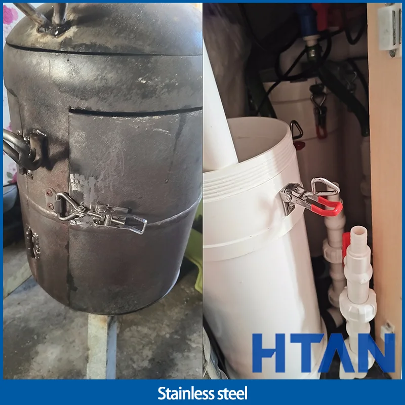 

Adjustable Box Buckle 304 Stainless Steel Industrial Equipment Lock Buckle Quick Clamping Device Door Lock Clamp