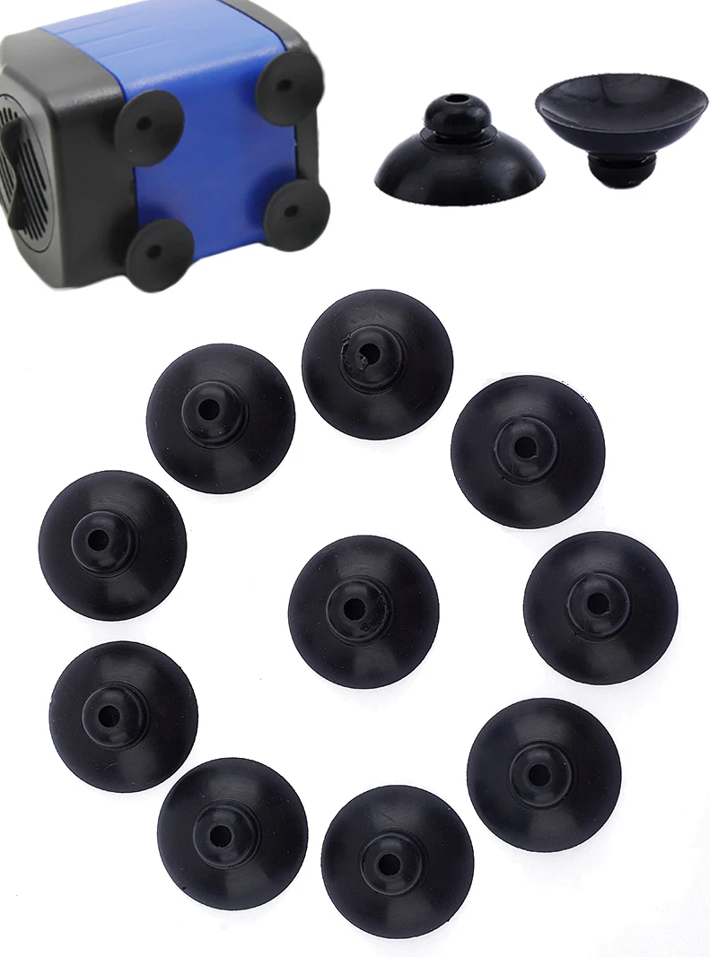 10Pcs Replacement Suction Cup For Submersible Water Pump Aquarium Fish Tank Tool Aquarium Filter Holder Sucker Aquatic Supplies