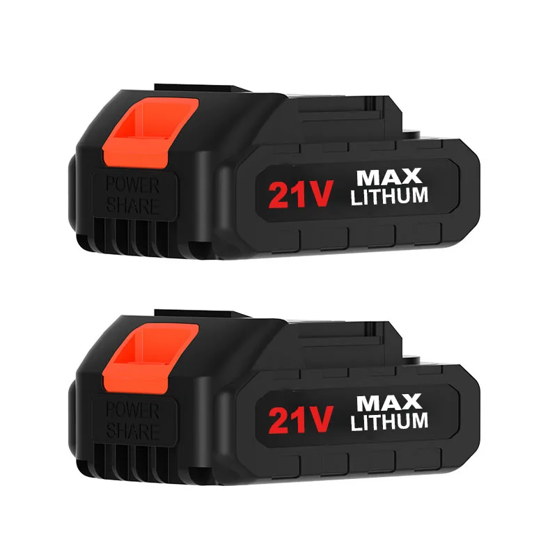 Large Capacity 21V Rechargeable Lithium Ion Battery Compatible with Makita 18V/21V Cordless Electric Power Tools Replacement