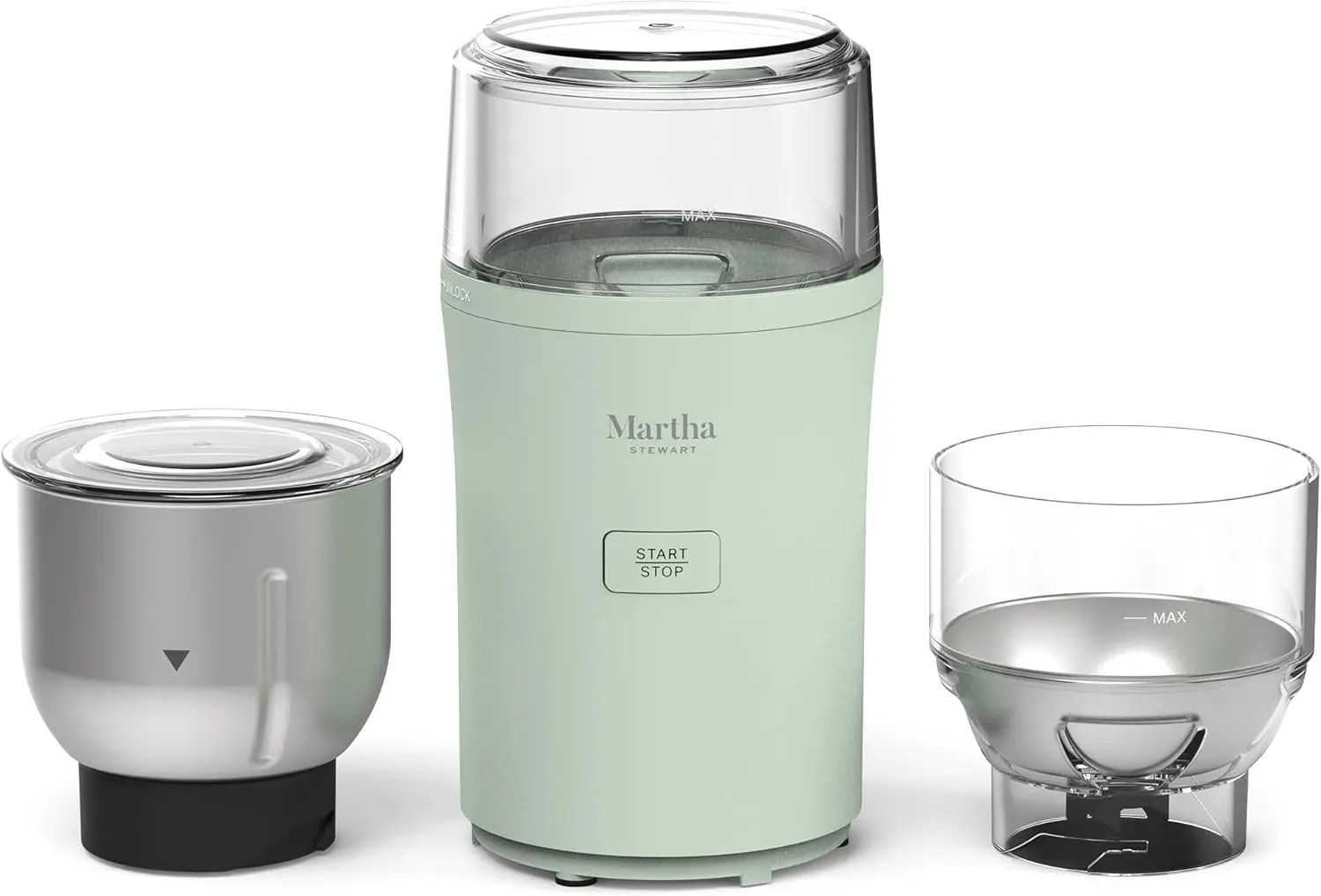 2-in-1 Electric Coffee & Spice Grinder with Dual Bowls