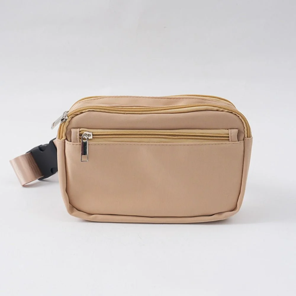 Oxford Cloth Multifunctional Waist Bags Trendy Stylish Crossbdoy Chest Bag Portable Adjustable Women Running Pouch Belt Camping