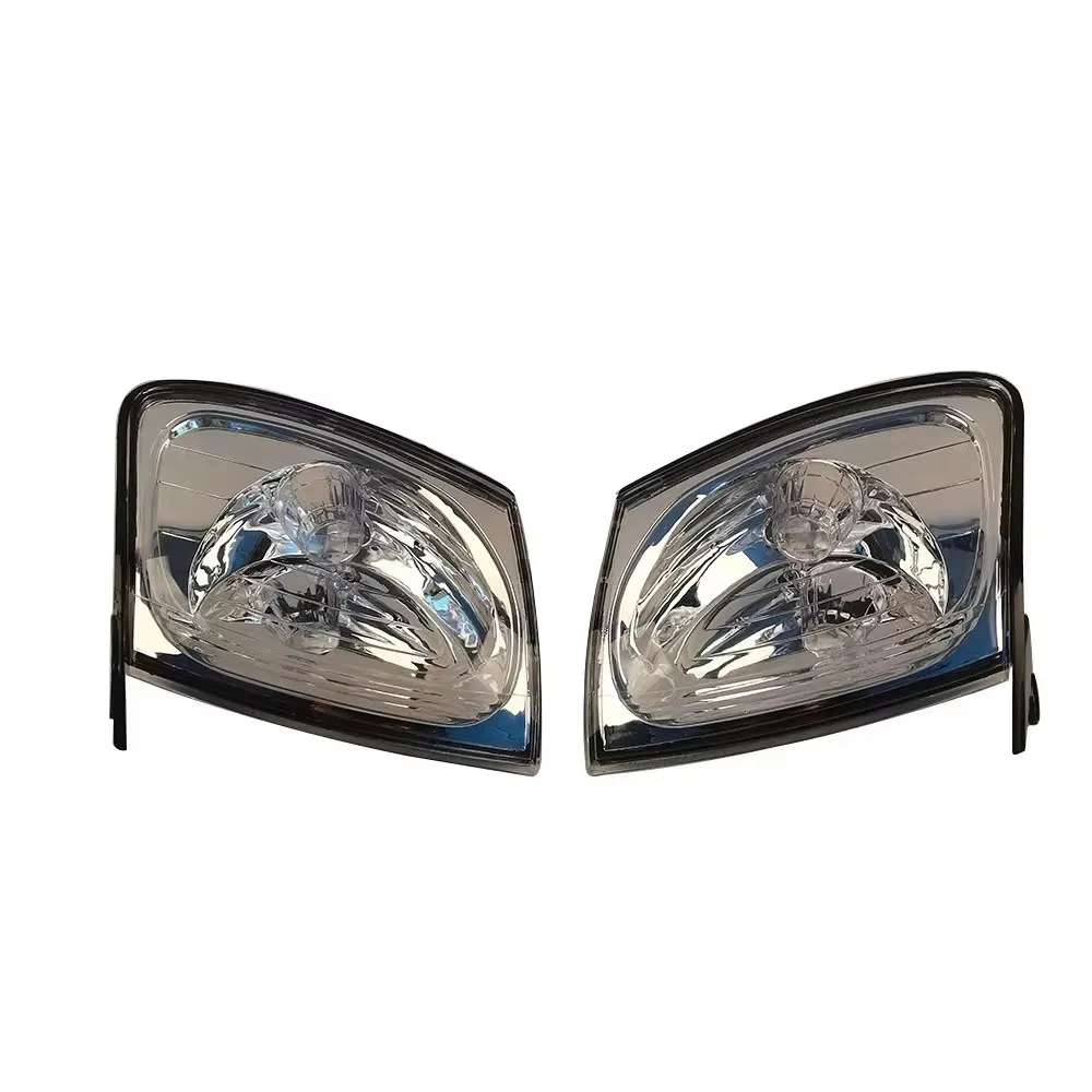 A Pair Front Turn Signal Light For Toyota TOWNACE LITEACE NOAH 1999 2000 2001 2002 CHROME