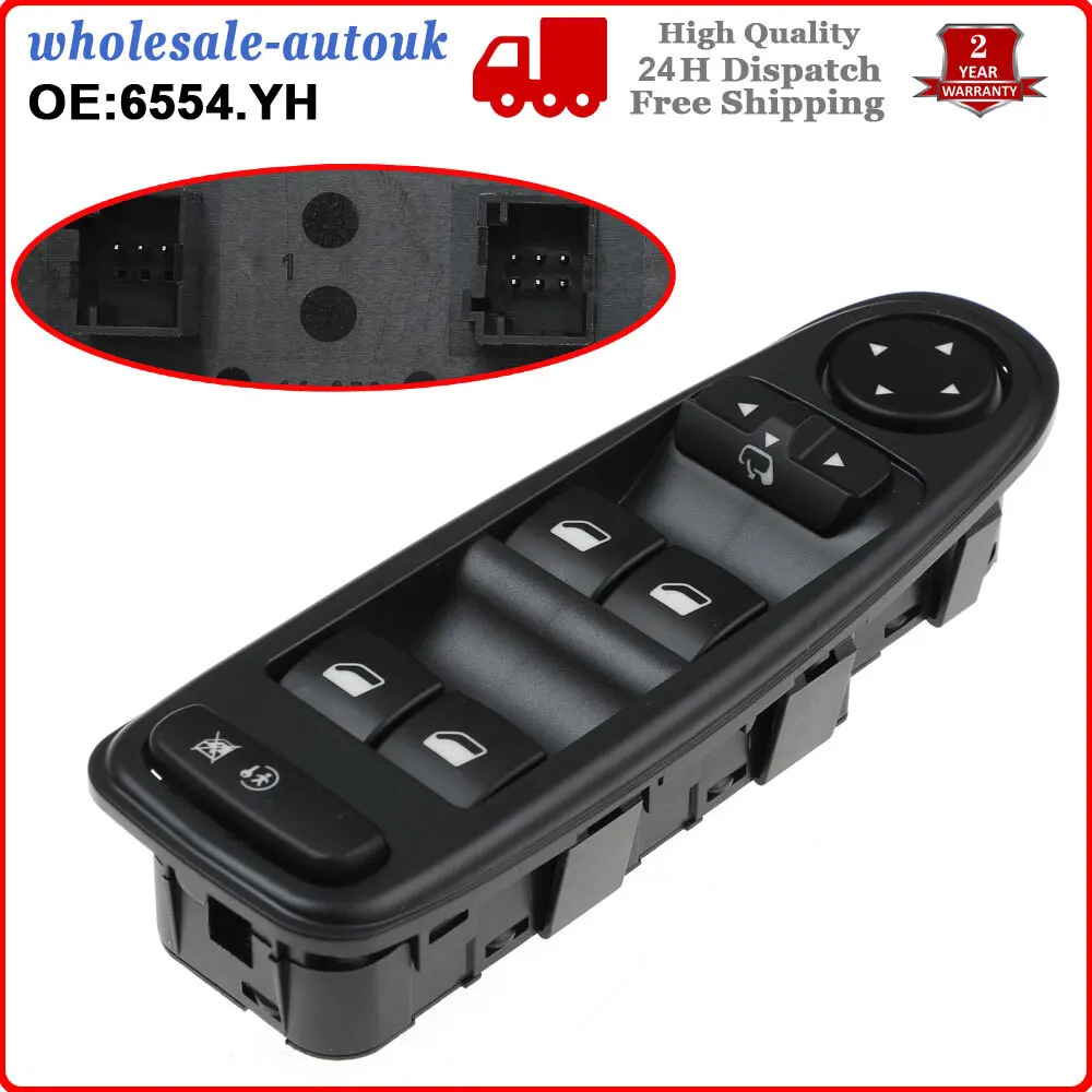 

Регулировка переключателя стеклоподъемника для Citroen C4 Grand Picasso/Pikaasso 2006-2013 гг.