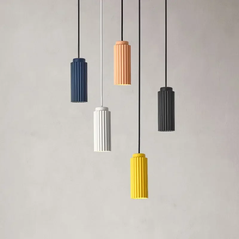 Modern Art Pendant Light Restaurant Bar Living Room Nordic Macaron Chandelier Bedroom Plum Blossom Lighting Fixture Ceiling Lamp