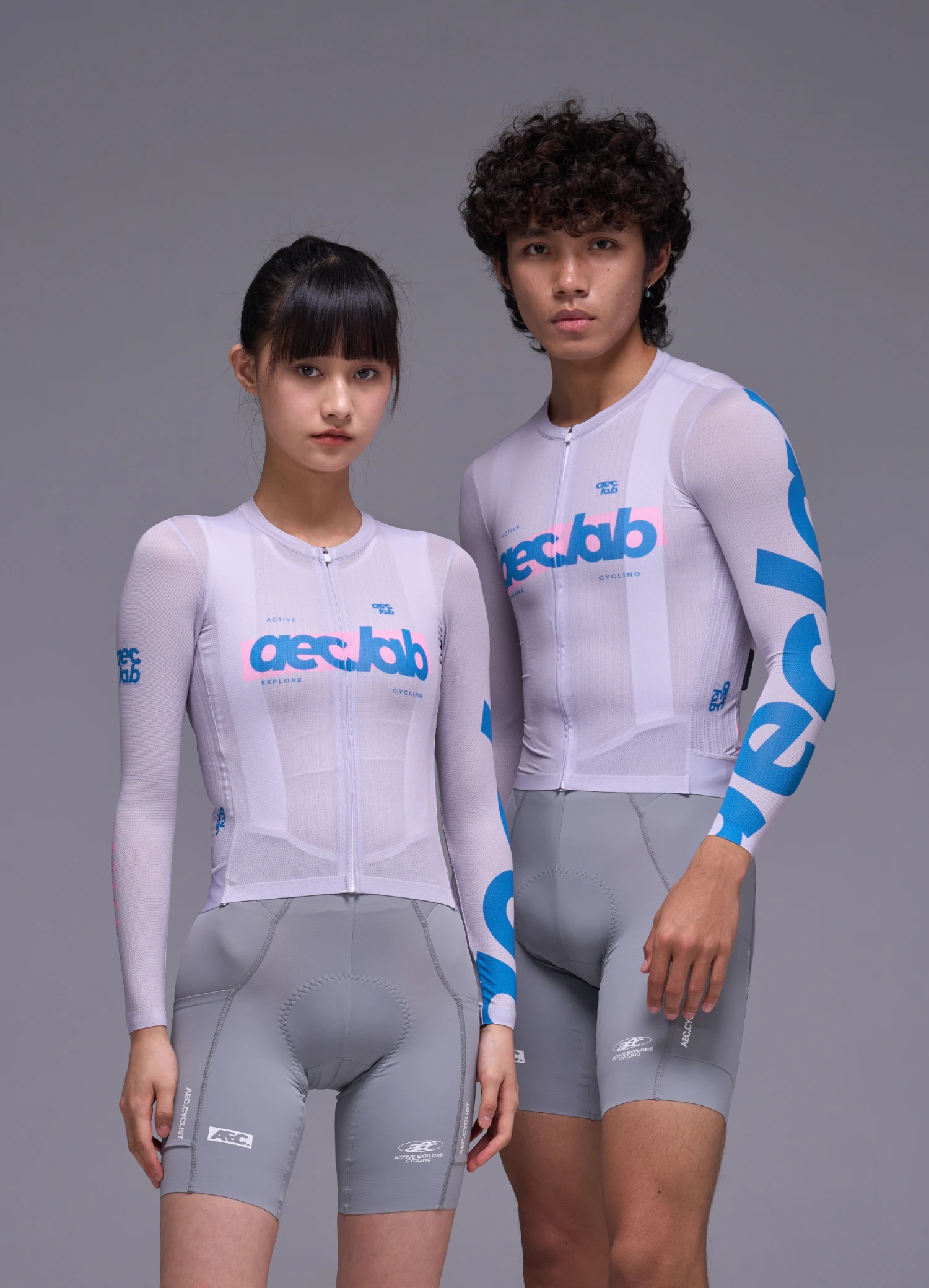 AEC 2026 Neues Damen-Radtrikot Frühling Herren Langarm-Radoberteil YKK-Reißverschluss Atmungsaktive Radkleidung ShanJi-Serie – Detail 14
