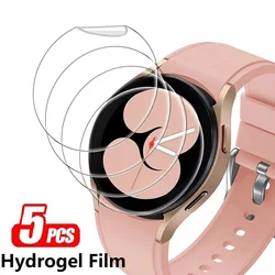 5Pcs Screen Protector For Samsung Galaxy Watch 3 4 5 6 40mm 41mm 42mm 44mm 45mm 46mm Hydrogel Film