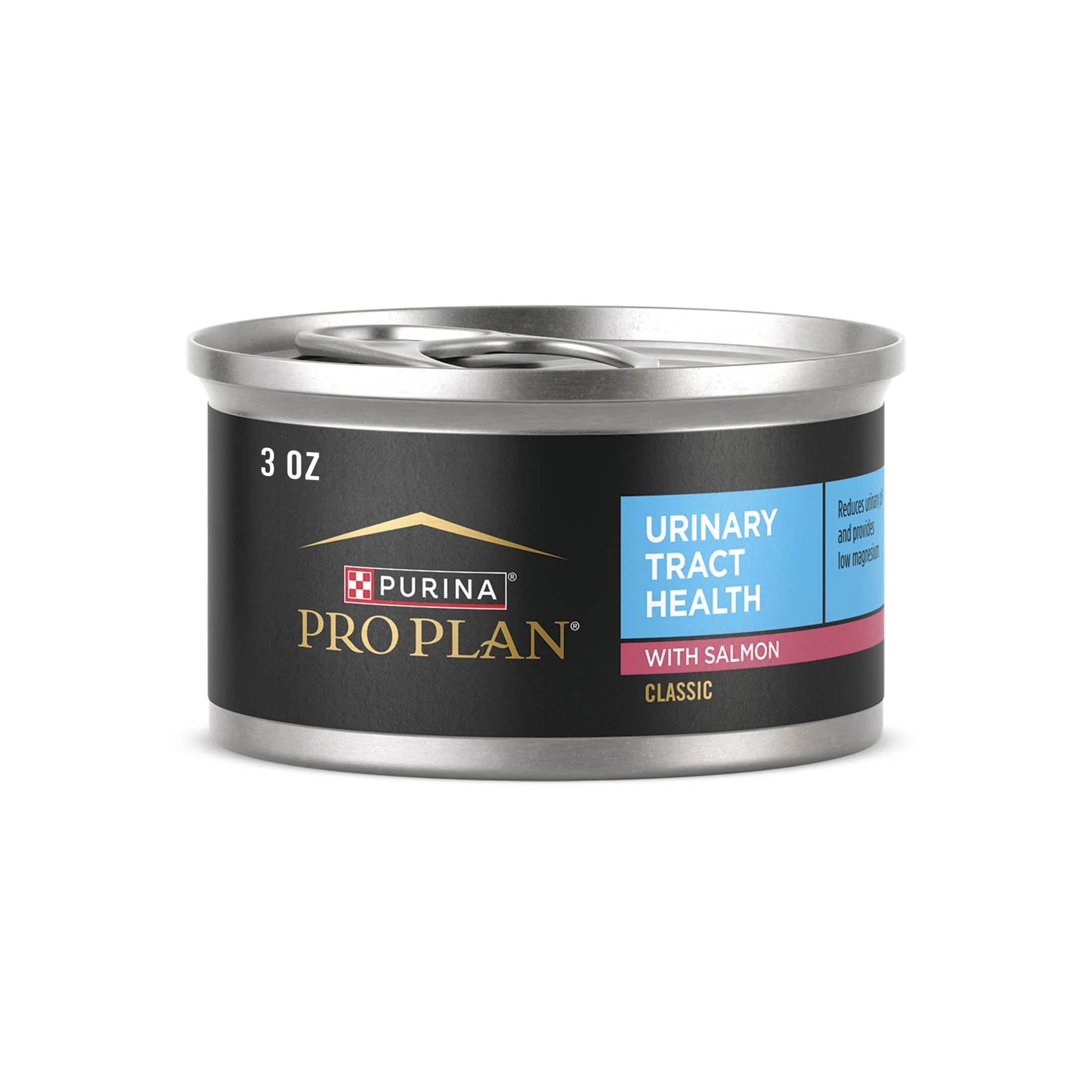 Urinary Tract Support Wet Cat Food Salmon Recipe 3 oz Cans 24 Count