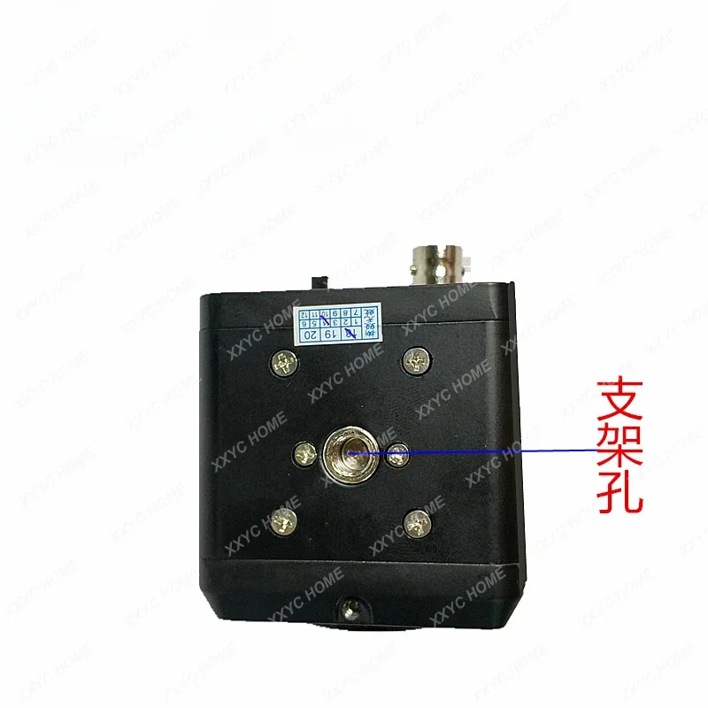 Telecamera industriale ad alta definizione Segnale analogico CVBS 1200 linee colore bianco e nero Visione del microscopio per ispezione testa 1/3ccd