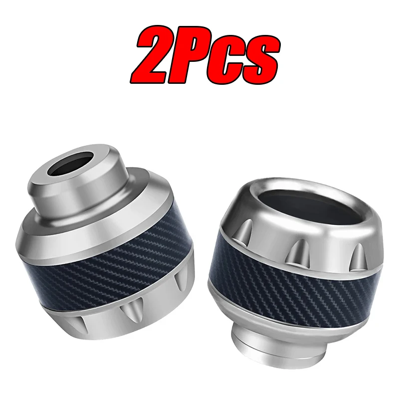 4Pcs Aluminium Legierung Motorrad Crash-schutz Roller Rad Gabel Rahmen Fallende Schutz Pads Sliders Moto Außen