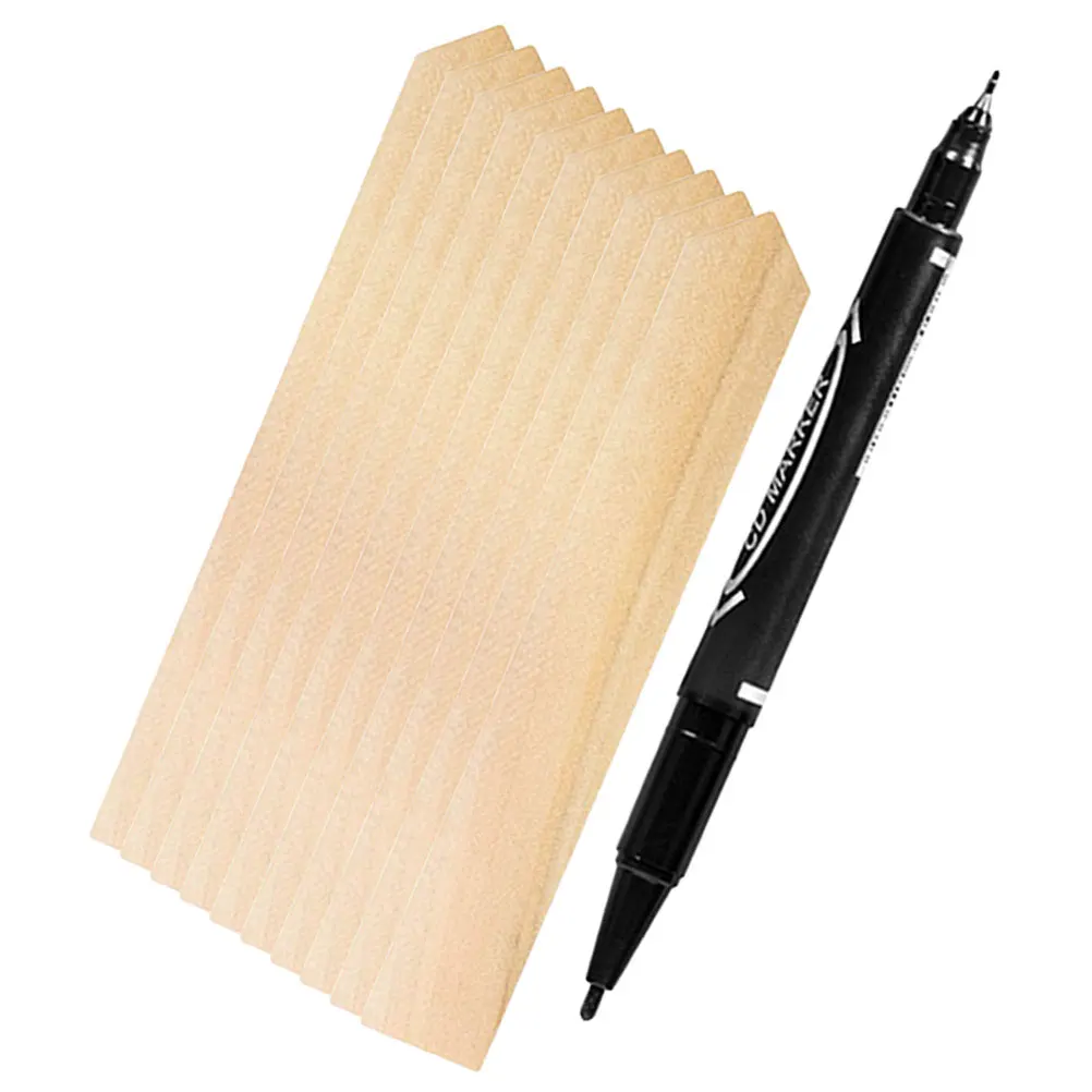 

1Set Wooden Plant Tags Blank DIY Name Tags Sturdy Design for Gardens Nurseries Commercial Landscaping Plant Labels