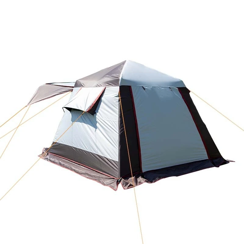 

Outdoor automatic hydraulic tent camping shading sun protection double layer windproof rain hut