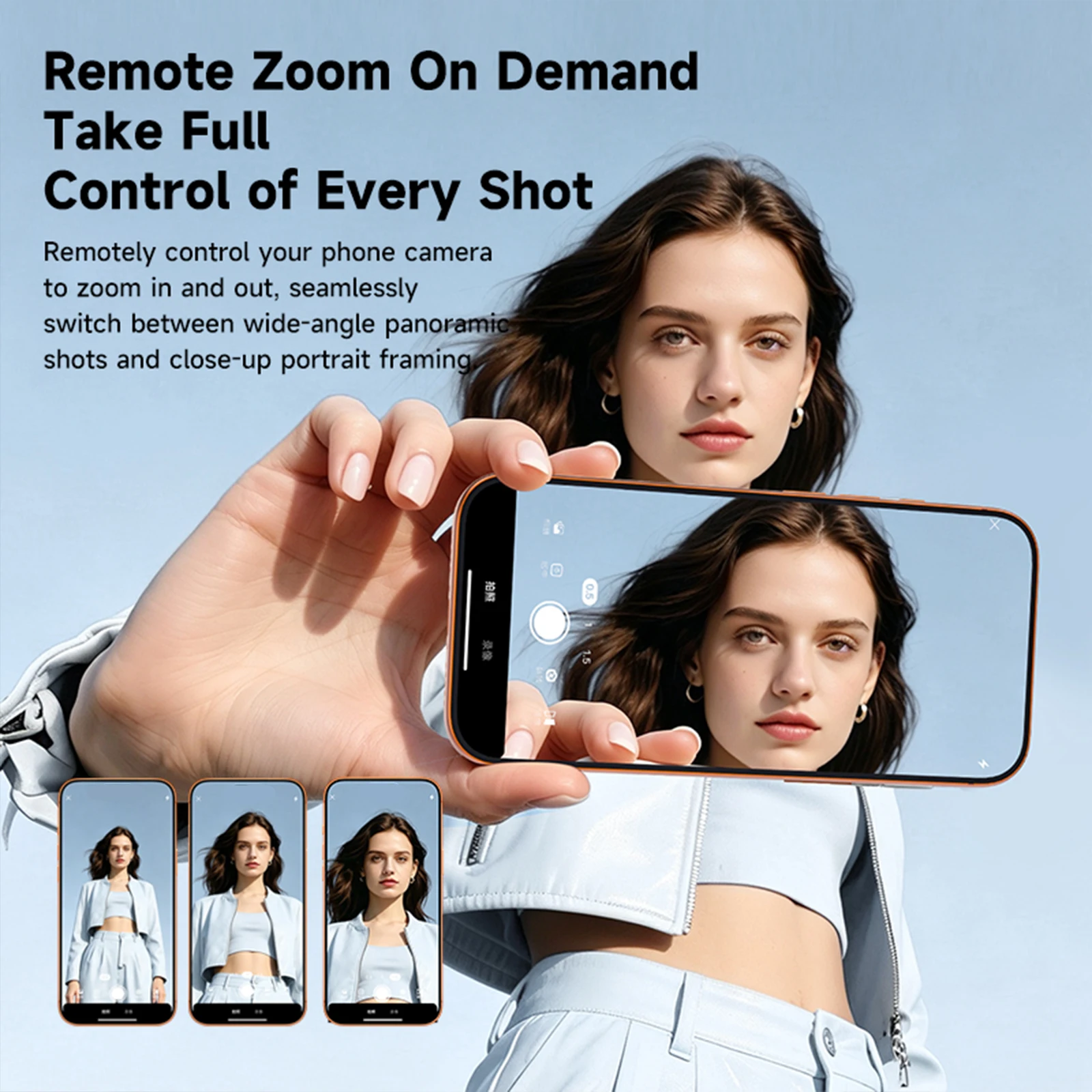 Phone Selfie Screen Magnetic Rear Camera Display for for IPhone for for MagSafe Real Time HD Sync