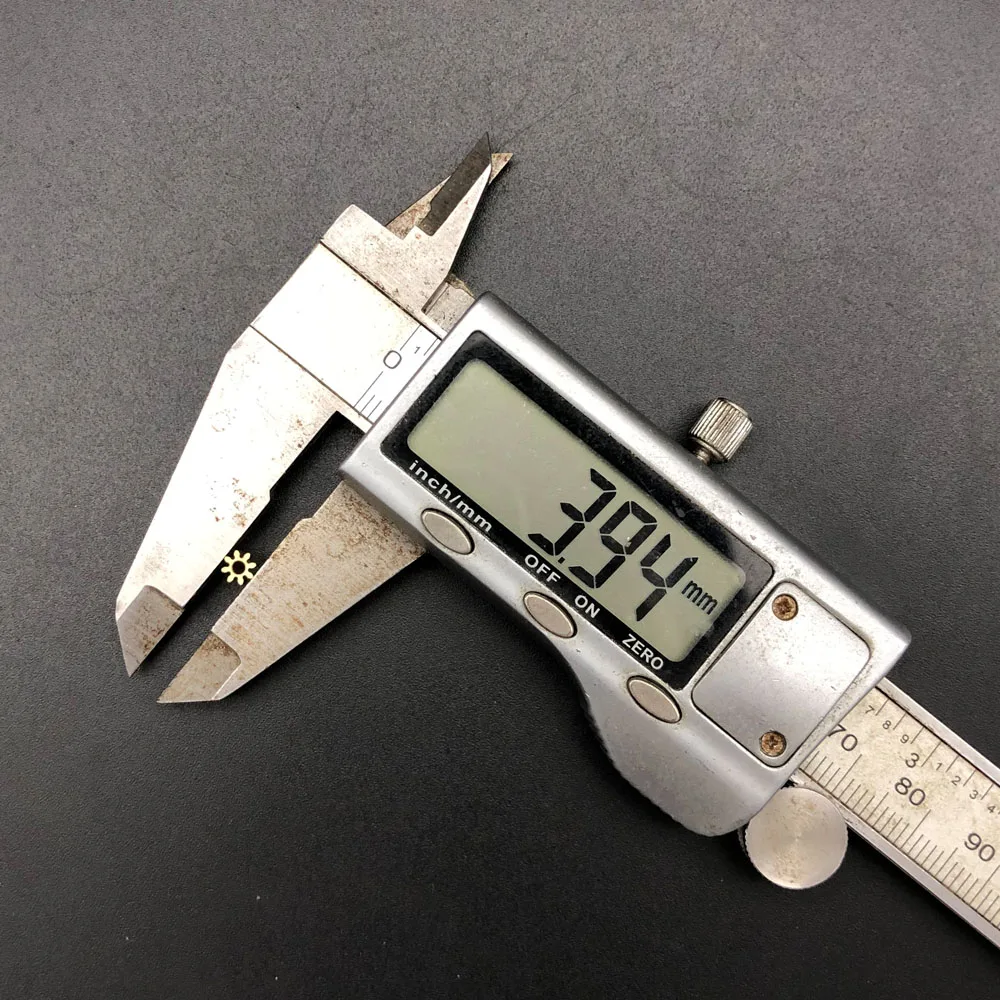 

10Pcs 0.4 Modulus 8 Teeth Dia. 4mm Height 2.5mm 0.4M 8T Brass Gear Bore Hole Aperture 1.5mm 1.51MM 1.5A Spur Pinion Small Copper