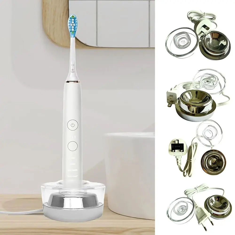 

100-240V Electric Toothbrush Charger Replacement Universal Charger Base 1.5W Travel Charger Dock for Philip HX9100/HX939B/HX99