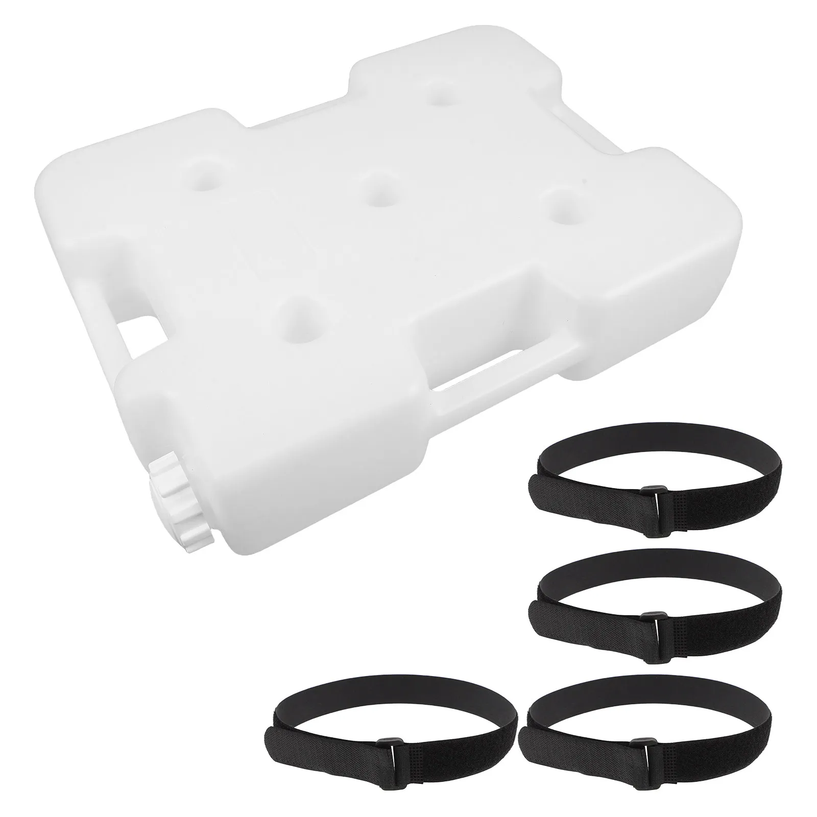 1Set Pool Ladder Weight Box Plastic Stair Stabilizing Counterweight Swimming Pool Handrail Fixed Weight Bag Adjustable Straps