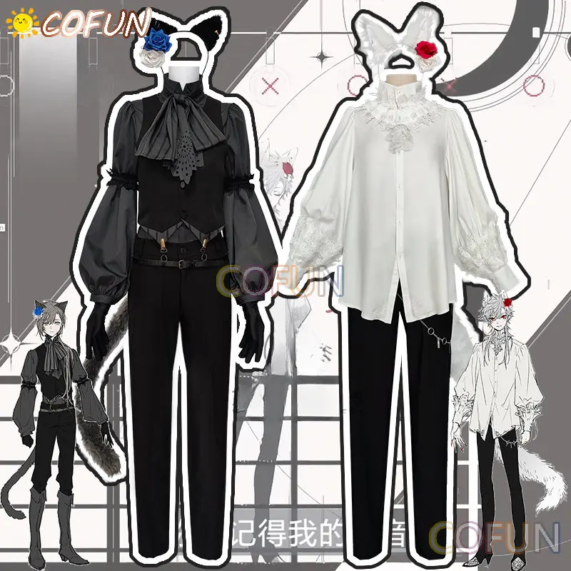 

COFUN Vtuber Nijisanji Kuzuha Kanakana Cosplay Costume Halloween YouTuber Outfits Women New Suit Uniform