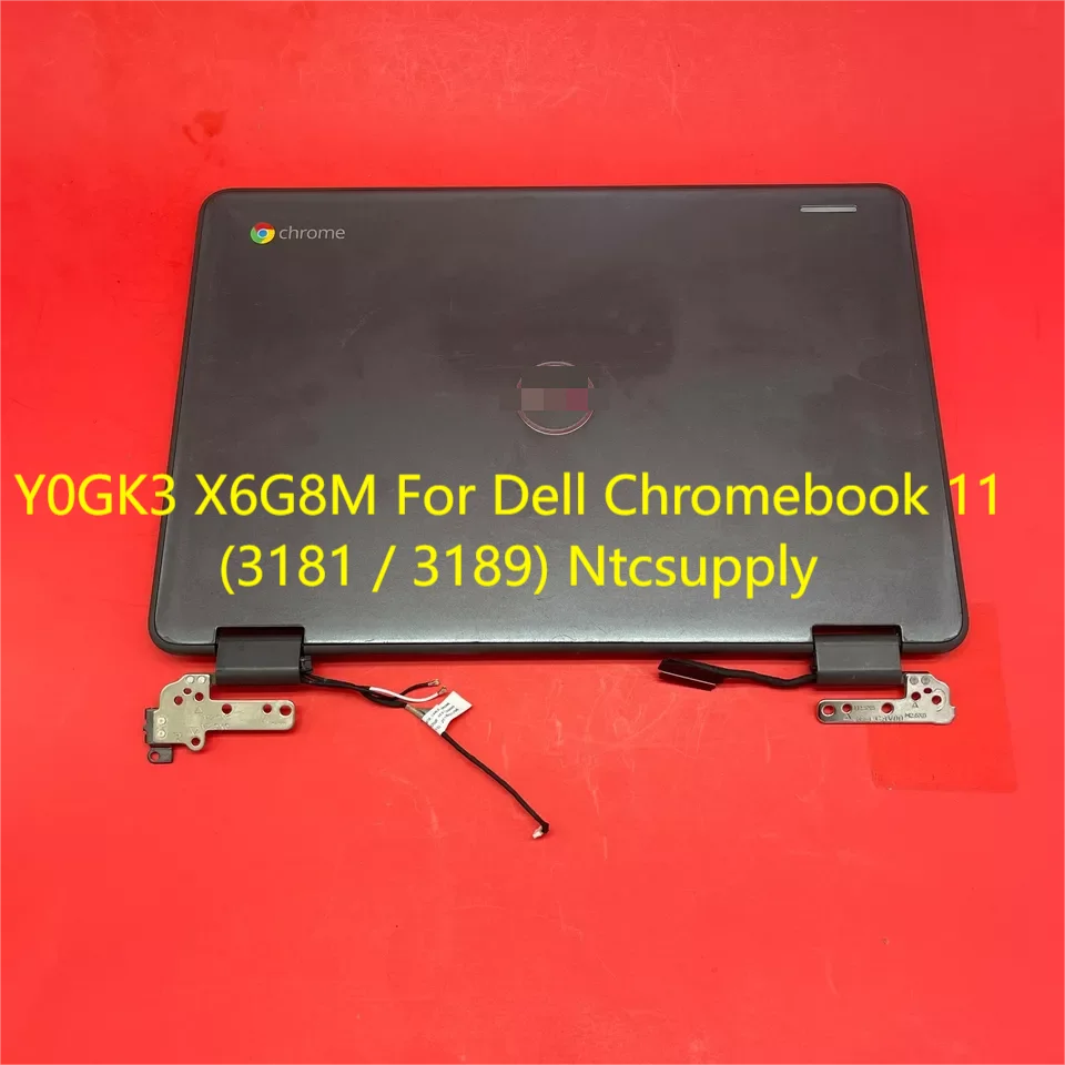 Y0GK3 X6G8M For Dell Chromebook 11 (3181 / 3189) 2-in-1 Touchscreen LCD Complete Assembly