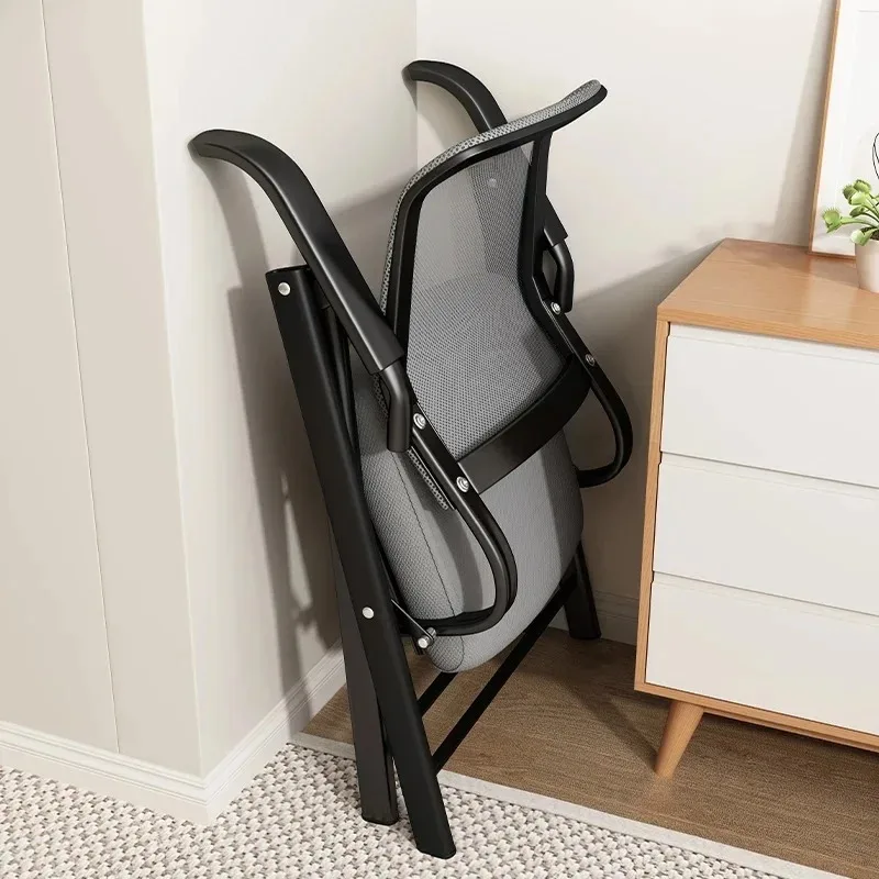 Folding Home Computer Chair Leisure Backrest Office Chair Sedentary Comfortable Student Chair
