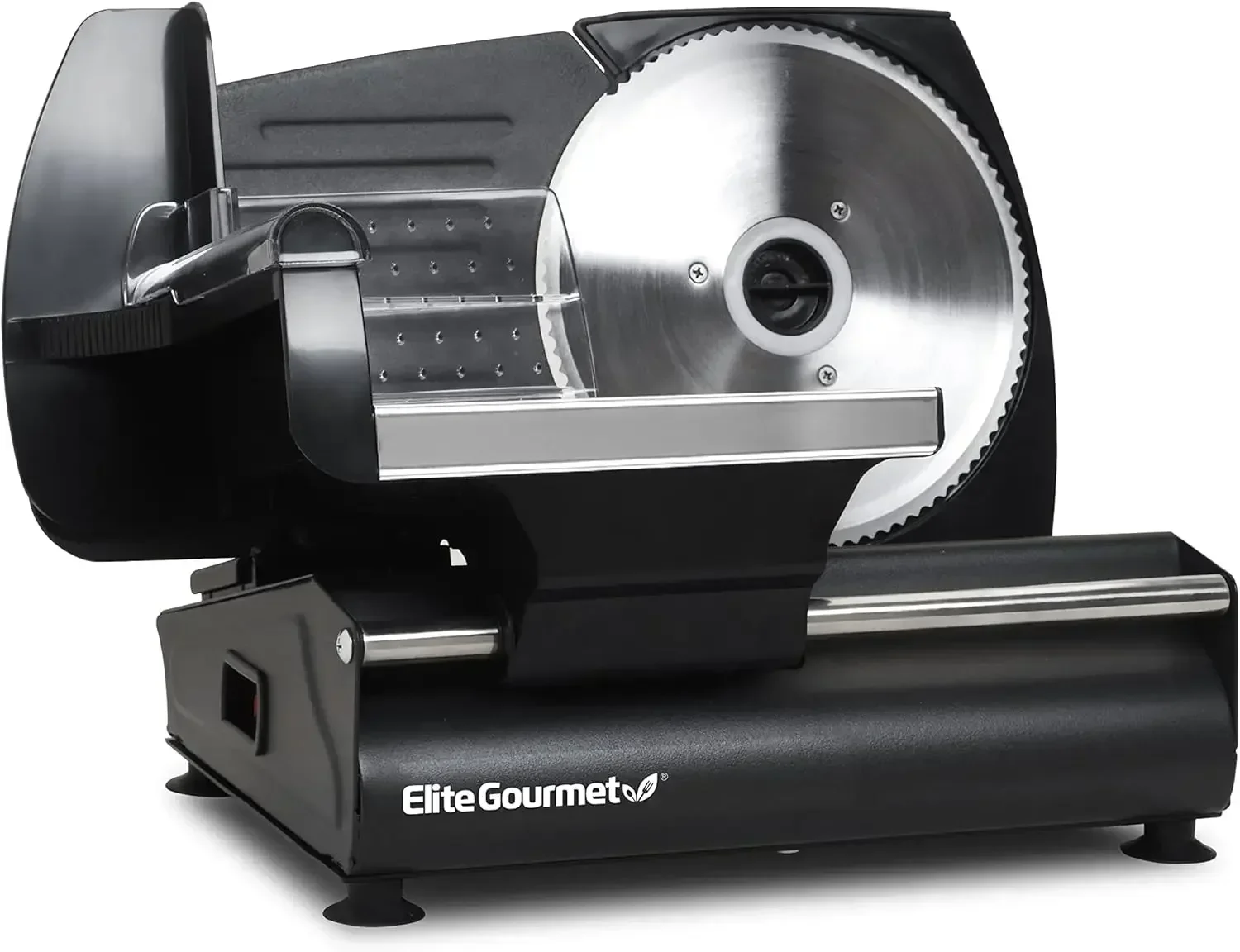 

EMT-625B Ultimate Precision Electric Deli Food Meat Slicer Removable Stainless Steel Blade, Adjustable Thickness, Ideal for Cold