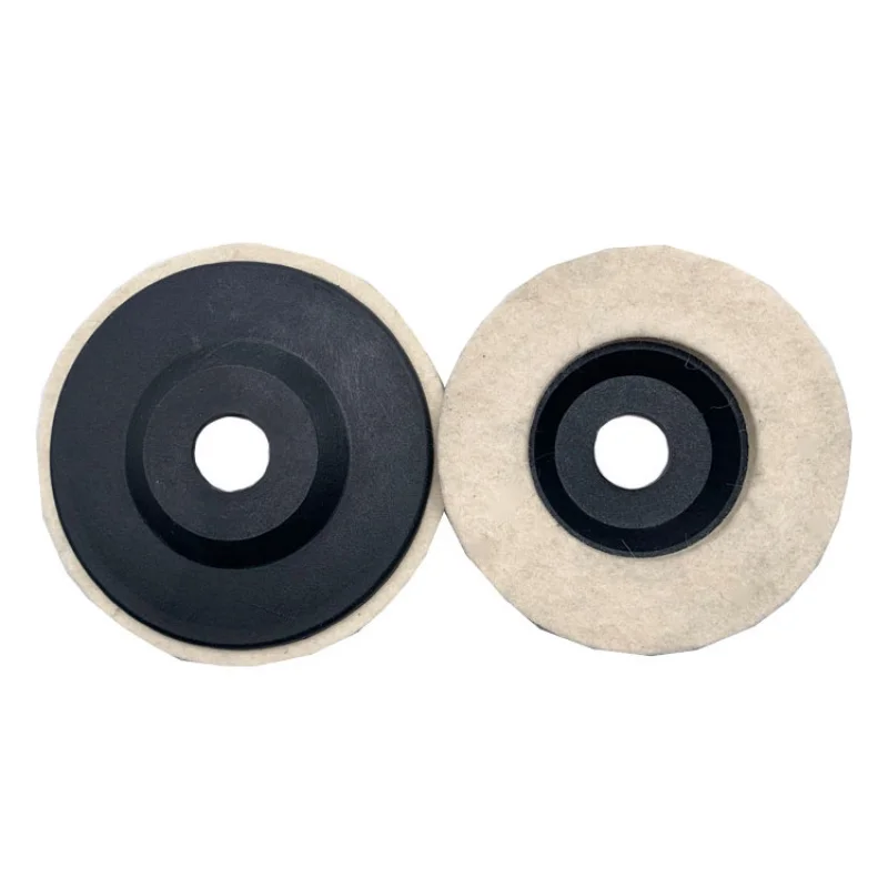 SATC Wool Felt 125 mm polishing wheel 4.5 inch fiberglass flap flexible flowerdisc Sander