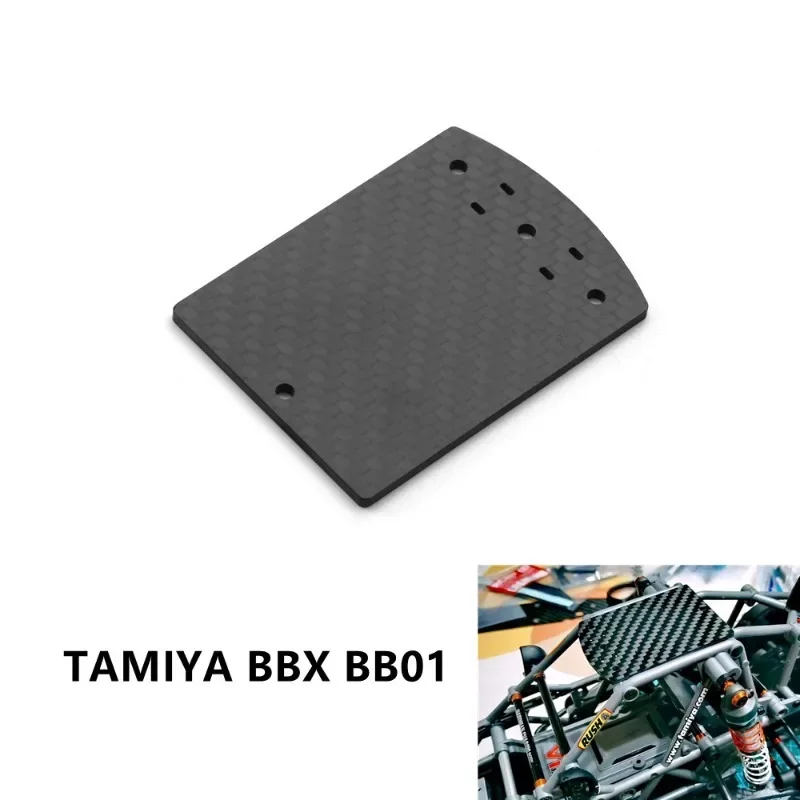 1PCS Carbon Fiber Roof for Tamiya BBX BB-01 2WD BB01 1/10 RC Car Buggy Chassis Upgrade Parts